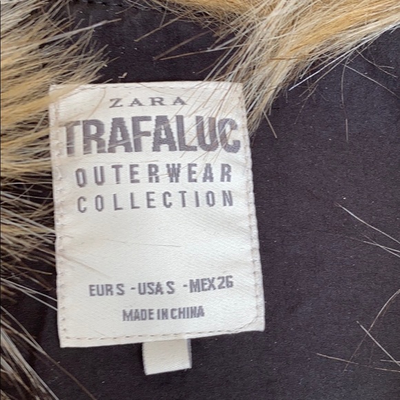 Zara Faux Fur Vest - Picture 2 of 5